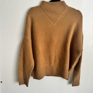 Madewell Tan Knit Sweater